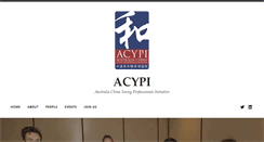 Desktop Screenshot of acypi.org.au