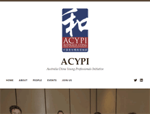 Tablet Screenshot of acypi.org.au